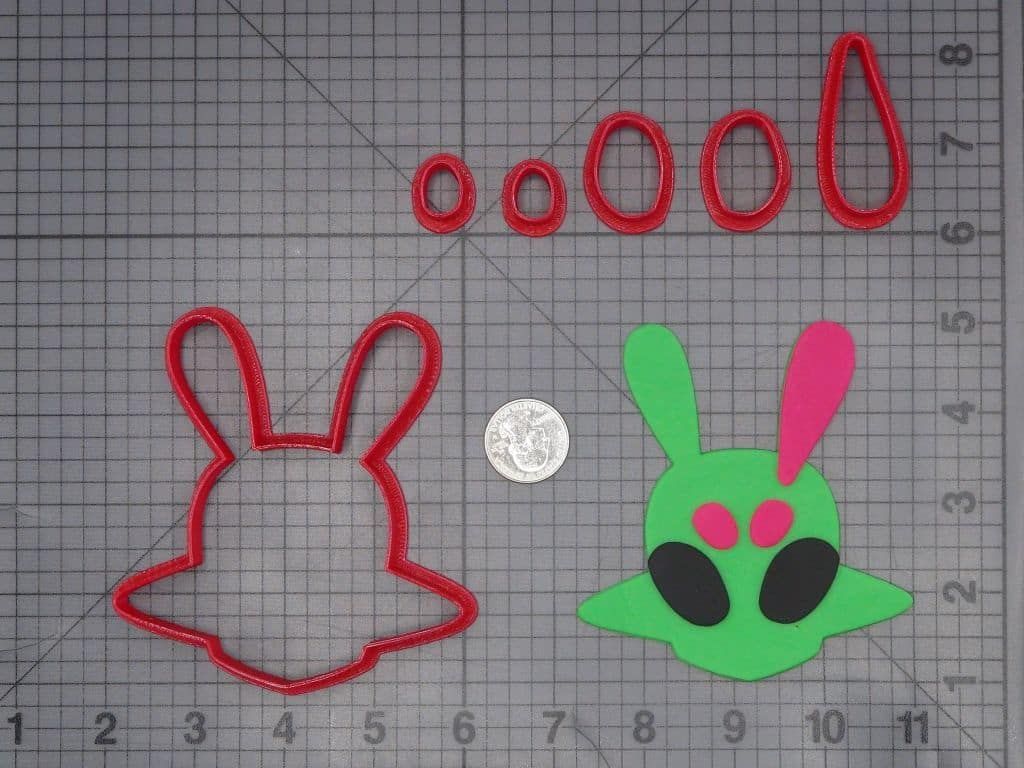 Alien 266-K124 Cookie Cutter Set