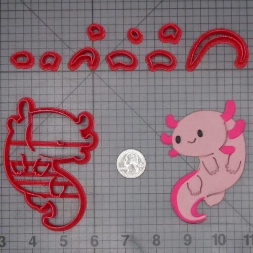 Axolotl 266-K118 Cookie Cutter Set