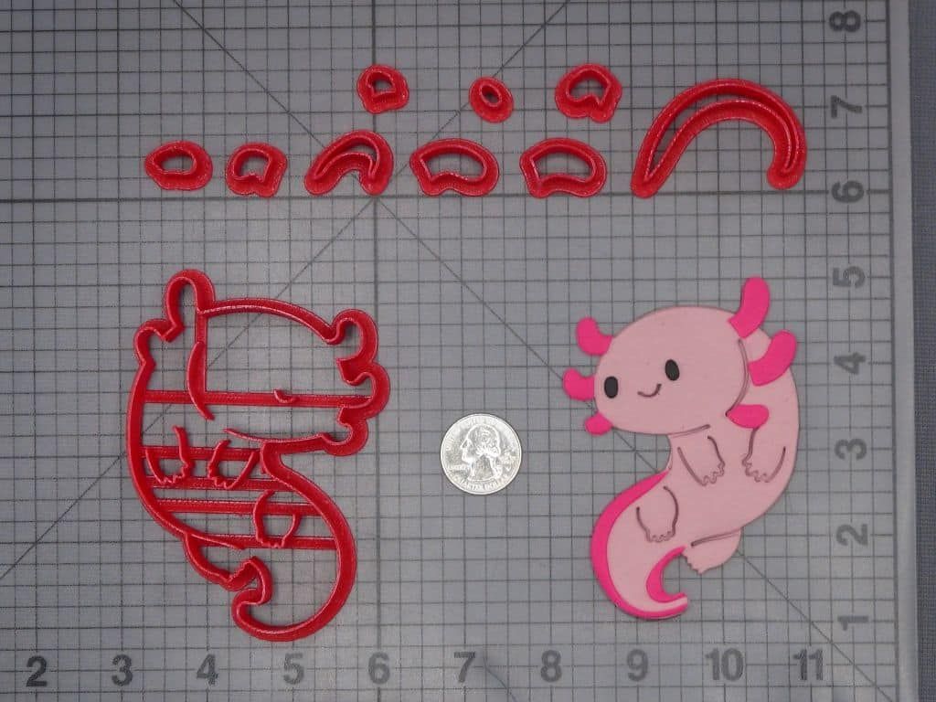 Axolotl 266-K118 Cookie Cutter Set