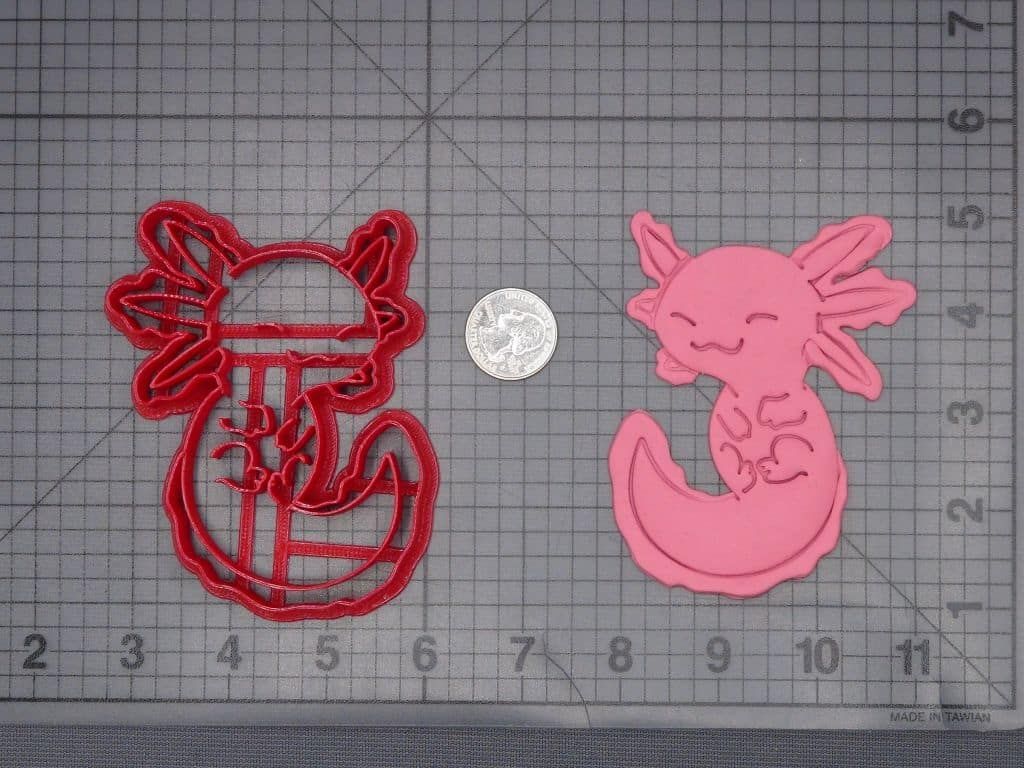 Axolotl Body 266-K231 Cookie Cutter
