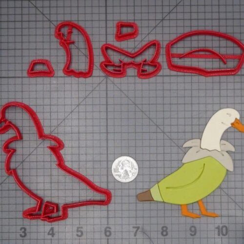 Banana Duck 266-K046 Cookie Cutter Set