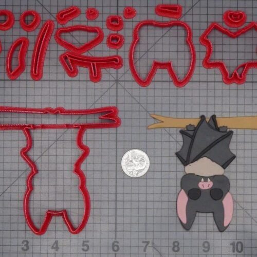 Bat on Branch 266-K149 Cookie Cutter Set