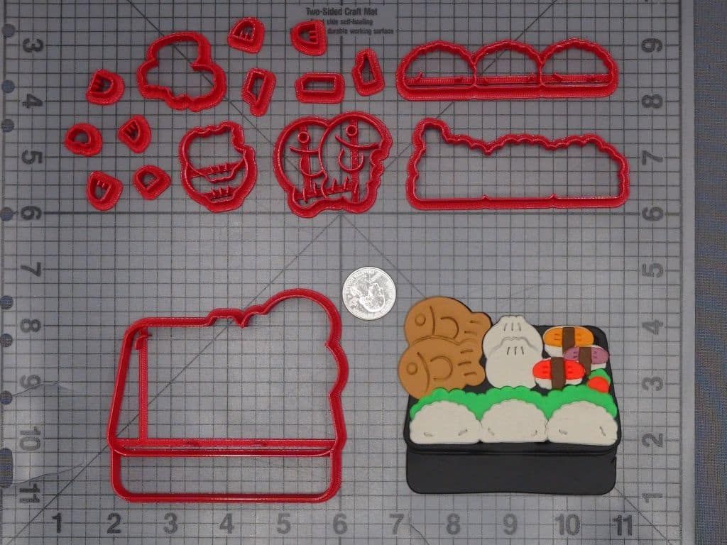 Bento Box 266-K074 Cookie Cutter Set