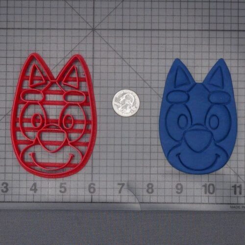 Bluey Head 266-K306 Cookie Cutter