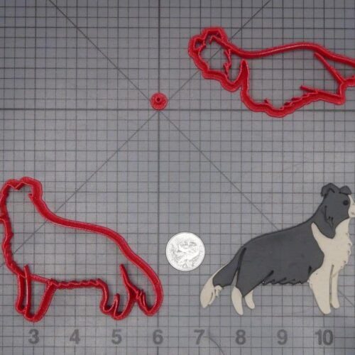 Border Collie Dog 266-K291 Cookie Cutter Set