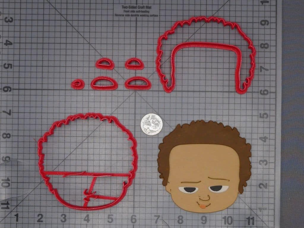 Boss Baby Head 266-K380 Cookie Cutter Set