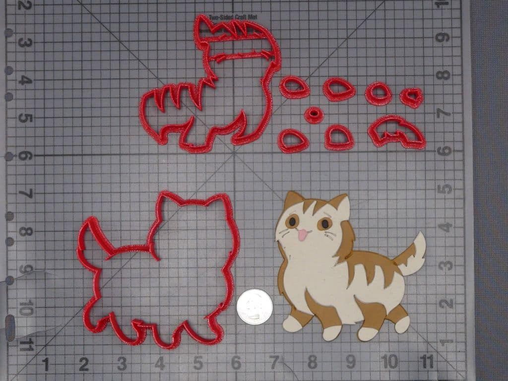 Cat 266-K070 Cookie Cutter Set