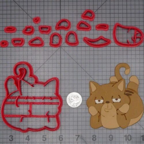 Cat 266-K152 Cookie Cutter Set