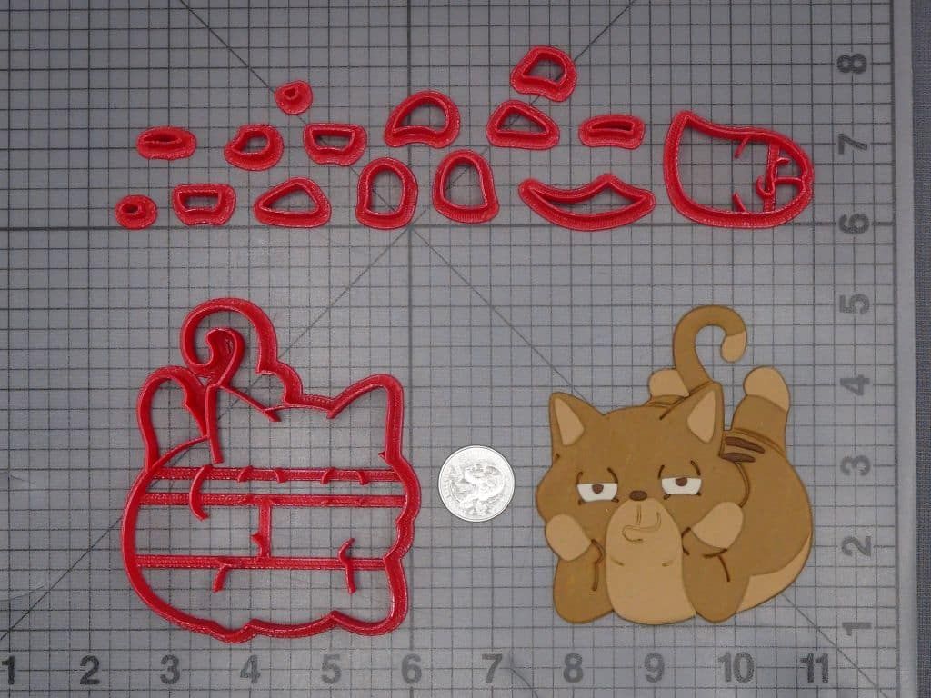 Cat 266-K152 Cookie Cutter Set