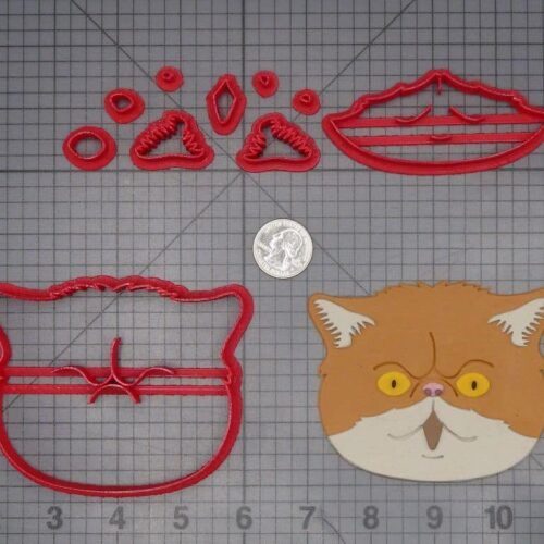 Cat Head 266-K011 Cookie Cutter Set