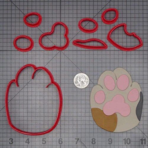 Cat Paw 266-K221 Cookie Cutter Set