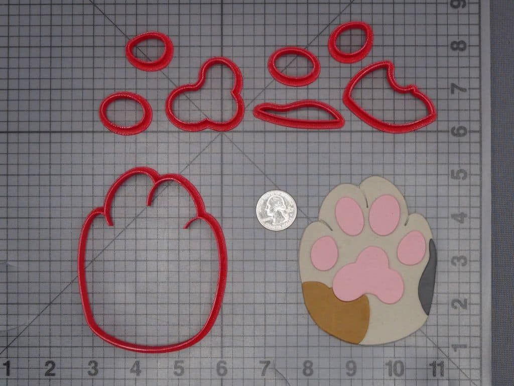 Cat Paw 266-K221 Cookie Cutter Set