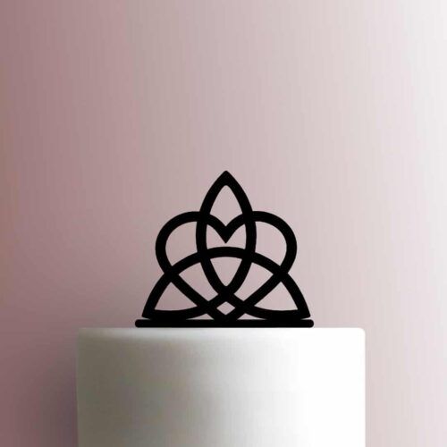 Celtic Knot Heart 225-B847 Cake Topper