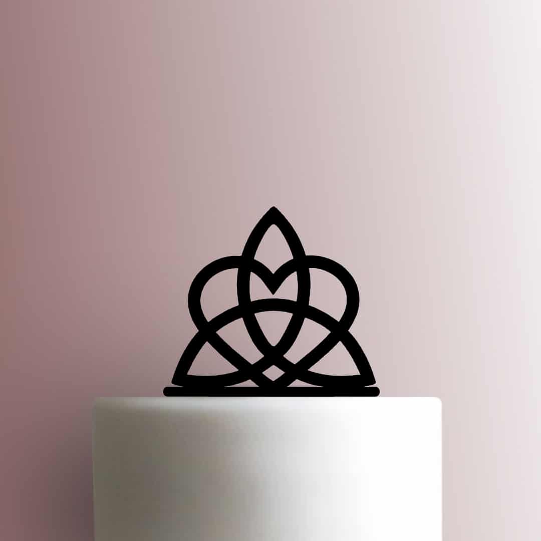 Celtic Knot Heart 225-B847 Cake Topper