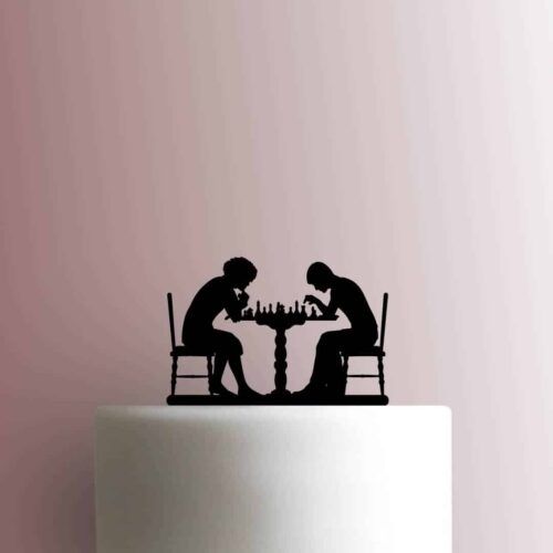 Chess Match 225-B775 Cake Topper