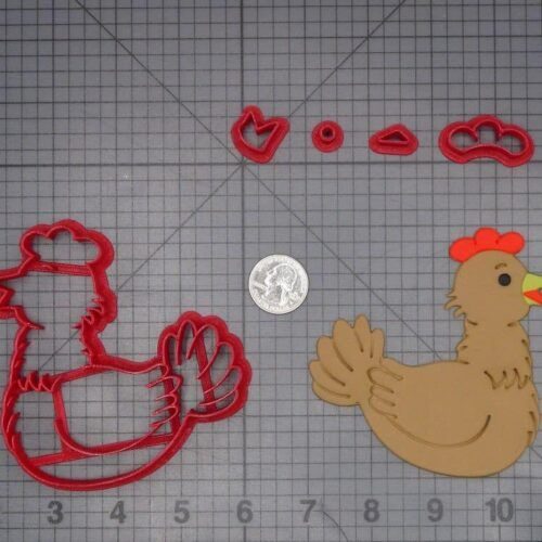 Chicken 266-K113 Cookie Cutter Set