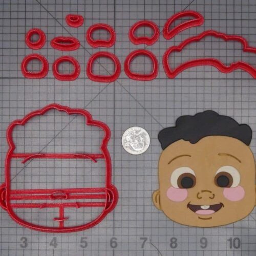 Cocomelon - Cody Head 266-K345 Cookie Cutter Set