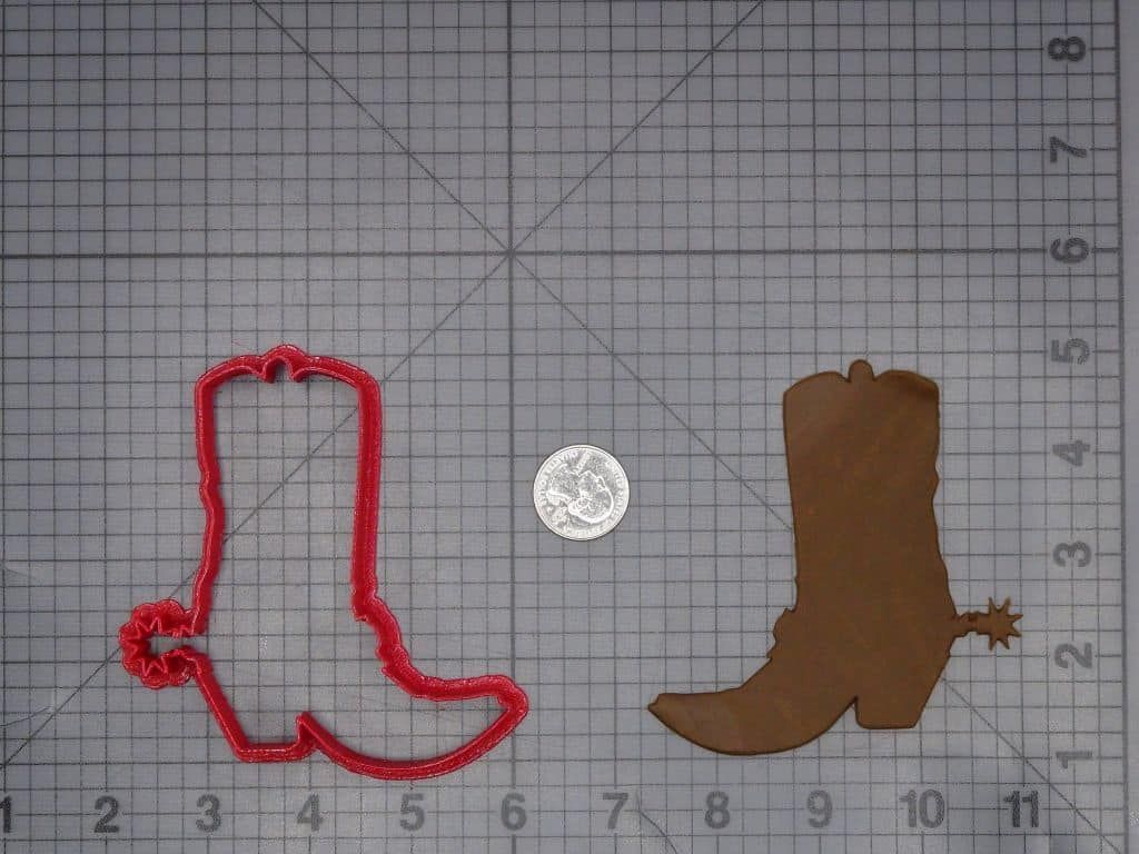 Cowboy Boot 266-K126 Cookie Cutter Silhouette