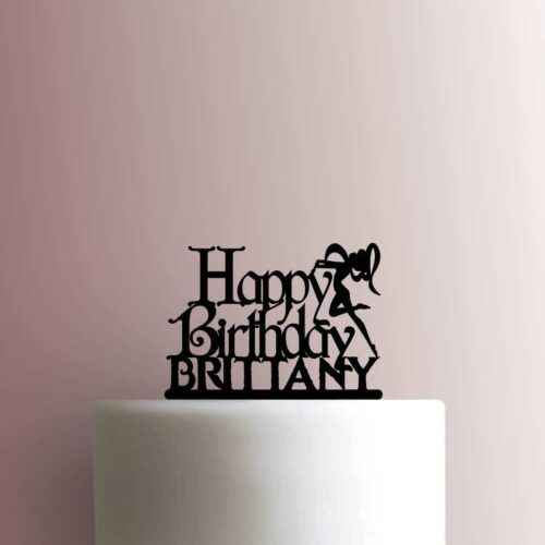 Custom Sailor Moon Happy Birthday Name 225-B851 Cake Topper