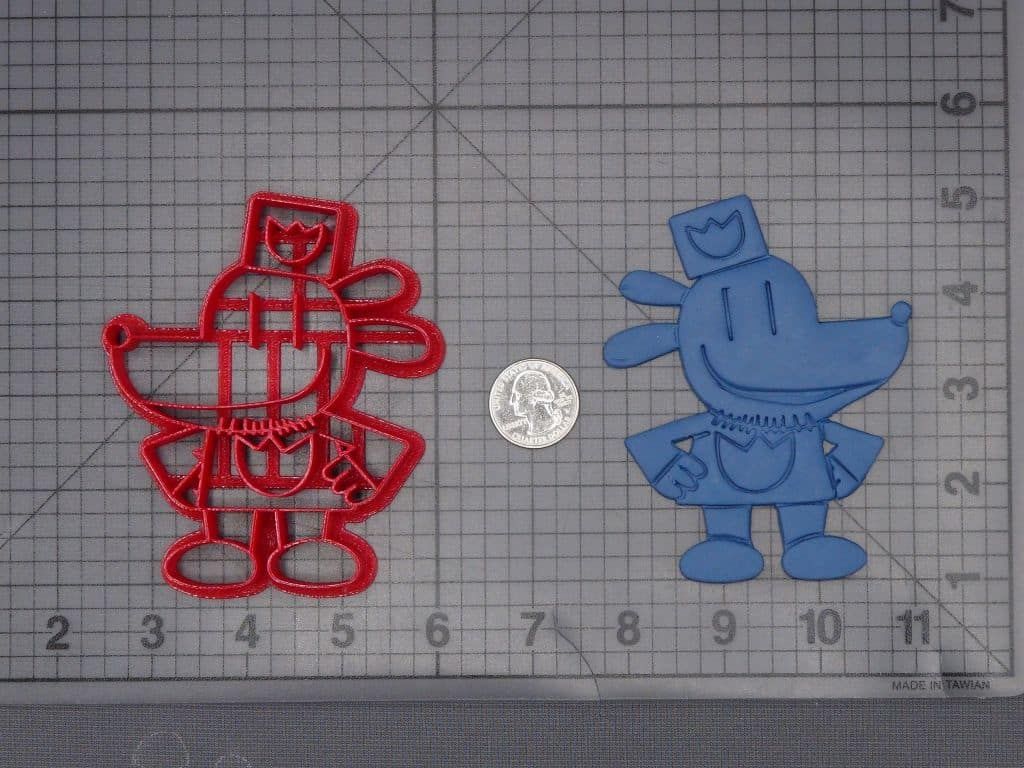 Dog Man Body 266-K307 Cookie Cutter