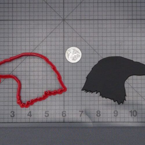 Eagle Head 266-K097 Cookie Cutter Silhouette