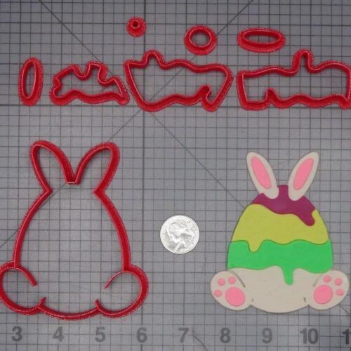 Easter - Bunny Egg 266-K364 Cookie Cutter Set