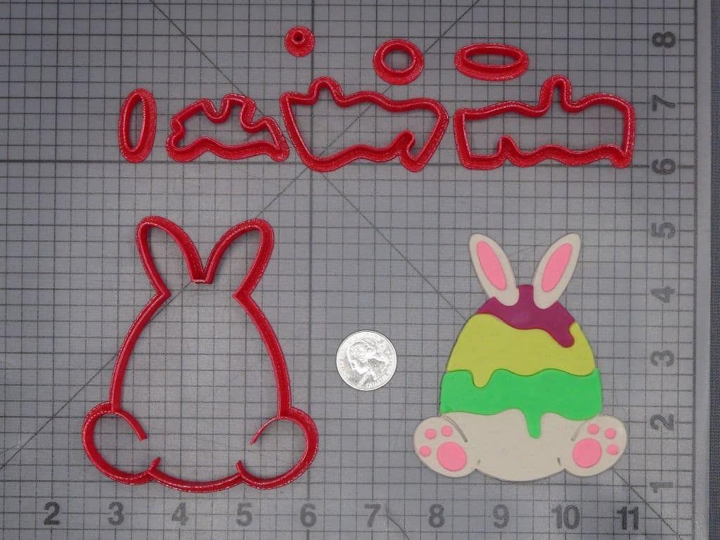 Easter - Bunny Egg 266-K364 Cookie Cutter Set