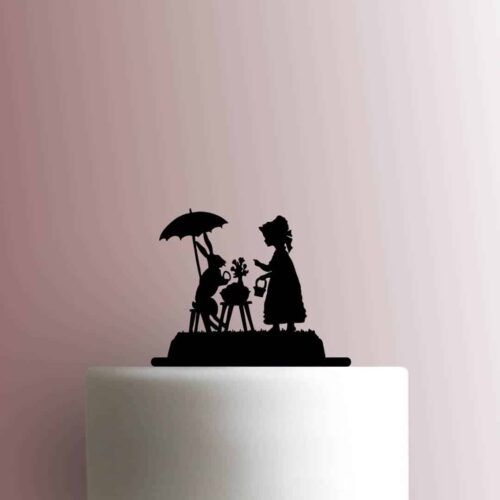 Easter - Rabbit and Girl 225-B763 Cake Topper