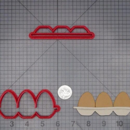 Egg Container 266-K155 Cookie Cutter Set