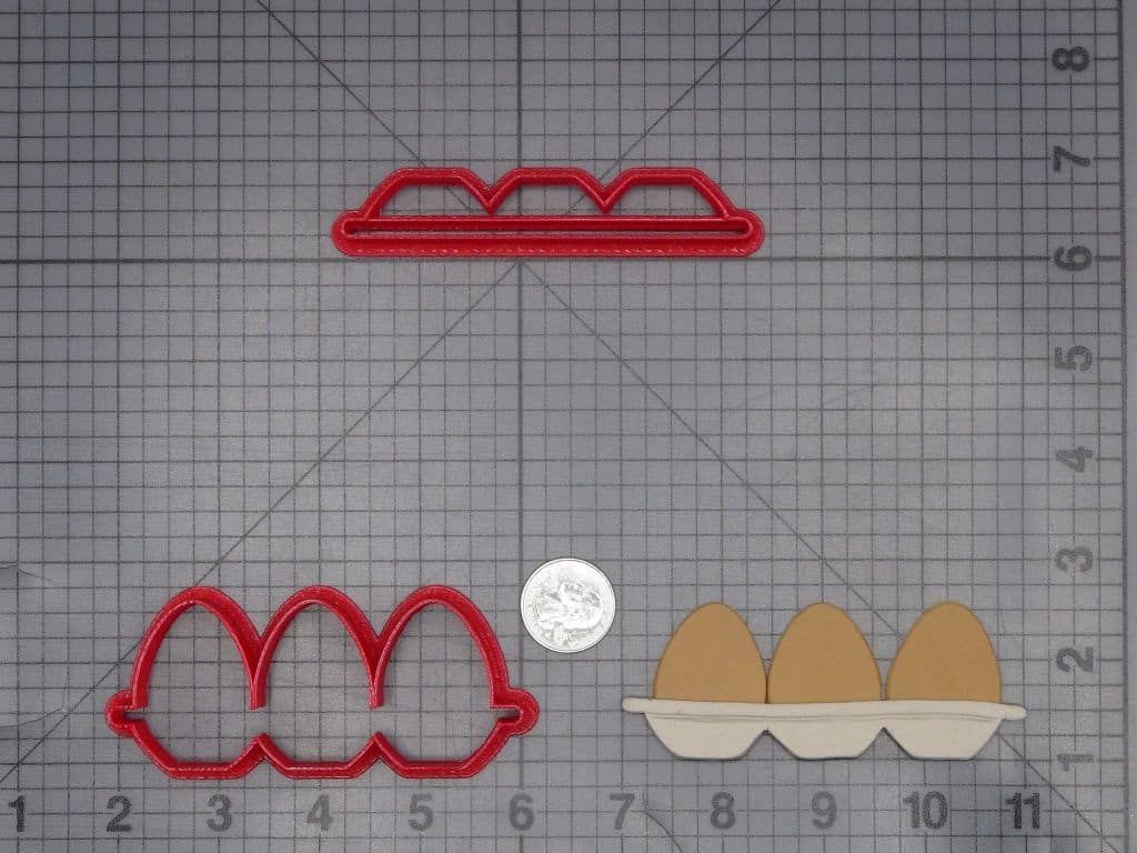 Egg Container 266-K155 Cookie Cutter Set