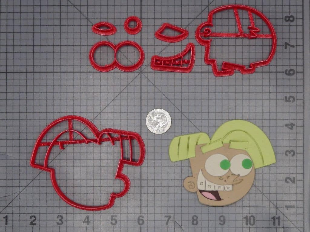 The Fairly Odd Parents - Chester Head 266-K174 Cookie Cutter Set