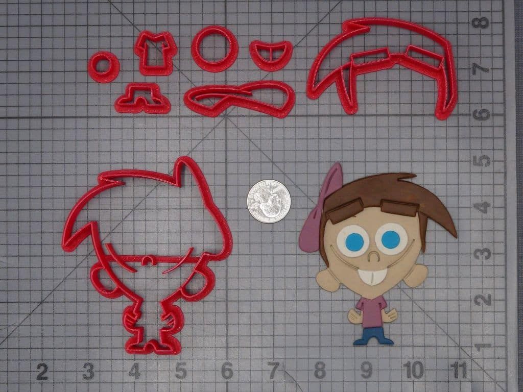 Fairly Odd Parents - Timmy Body 266-K102 Cookie Cutter Set
