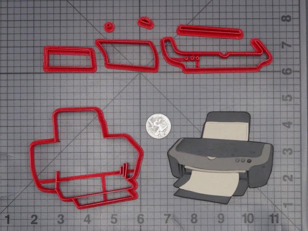 Fax Machine 266-K154 Cookie Cutter Set