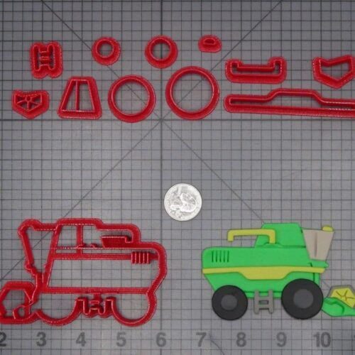 Harvester Truck 266-K156 Cookie Cutter Set