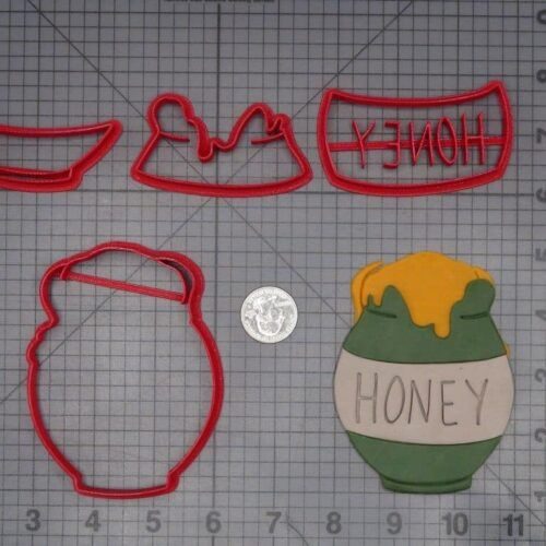 Honey Pot 266-K257 Cookie Cutter Set