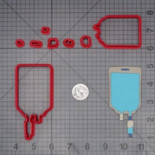 IV Fluid Bag 266-K189 Cookie Cutter Set