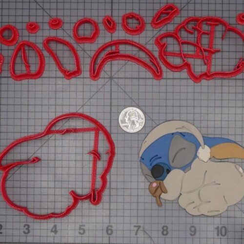 Lilo and Stitch - Stitch Sleeping 266-K278 Cookie Cutter Set