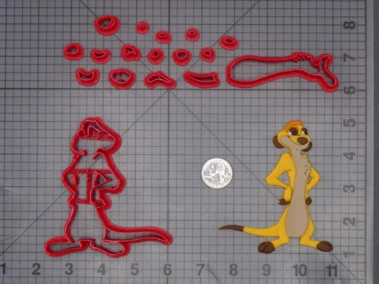 Lion King - Timon Body 266-K420 Cookie Cutter Set