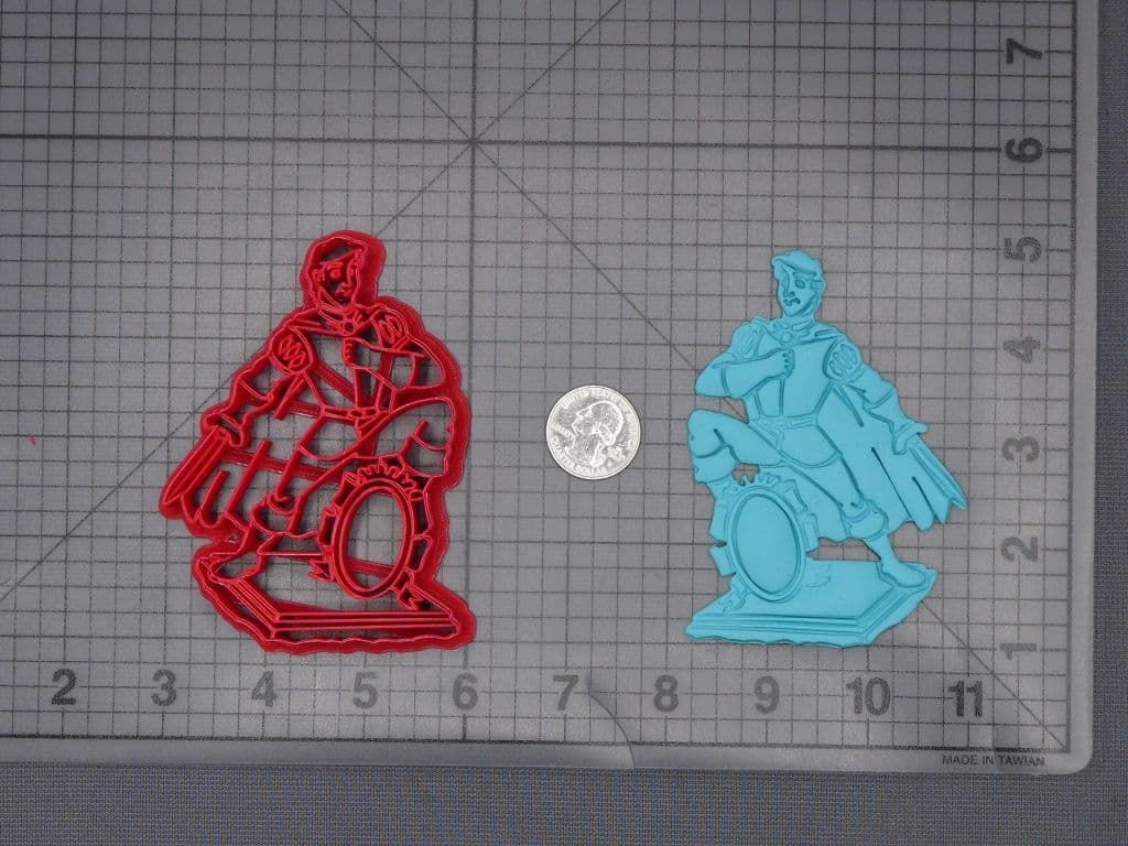 Little Mermaid - Eric Statue 266-K273 Cookie Cutter