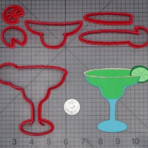 Margarita Drink 266-K190 Cookie Cutter Set