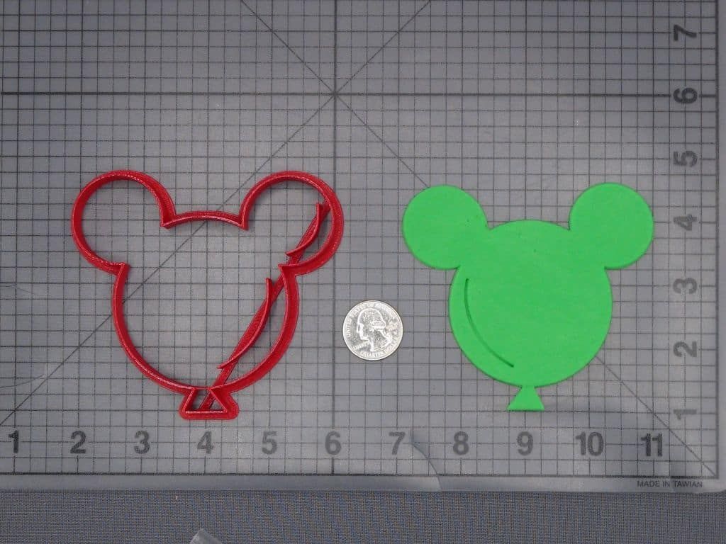Mickey Mouse Balloon 266-K377 Cookie Cutter