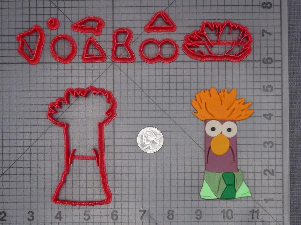 Muppets - Beaker 266-K250 Cookie Cutter Set