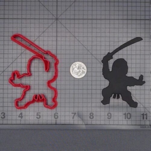 Ninja 266-K197 Cookie Cutter Silhouette