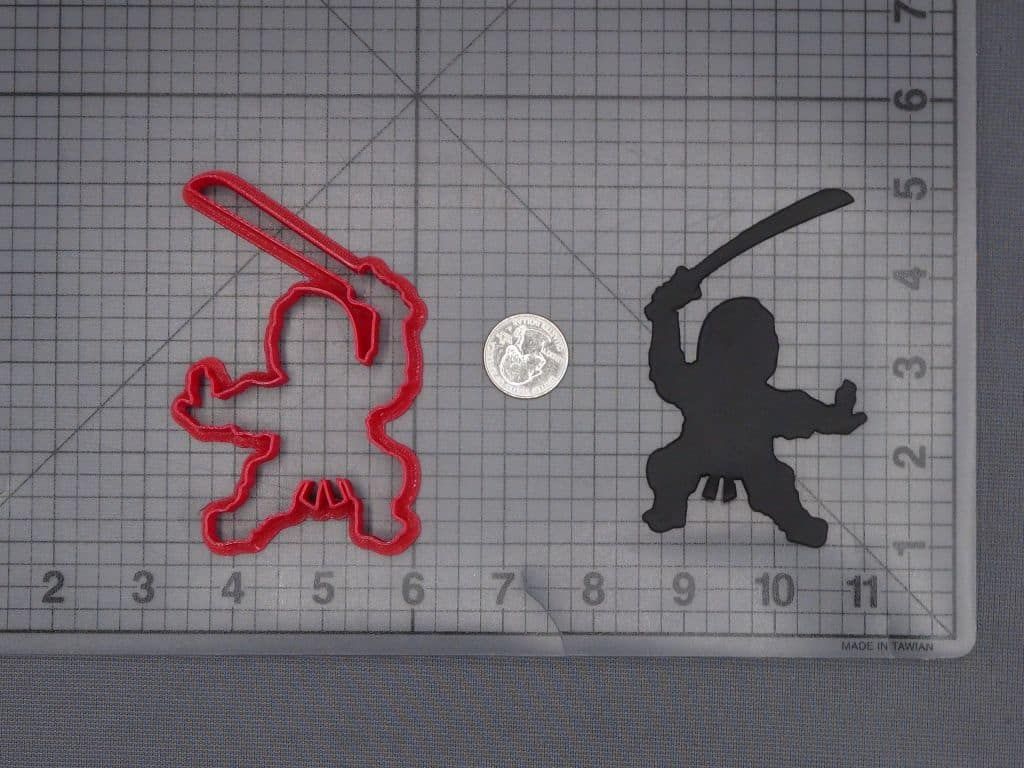 Ninja 266-K197 Cookie Cutter Silhouette