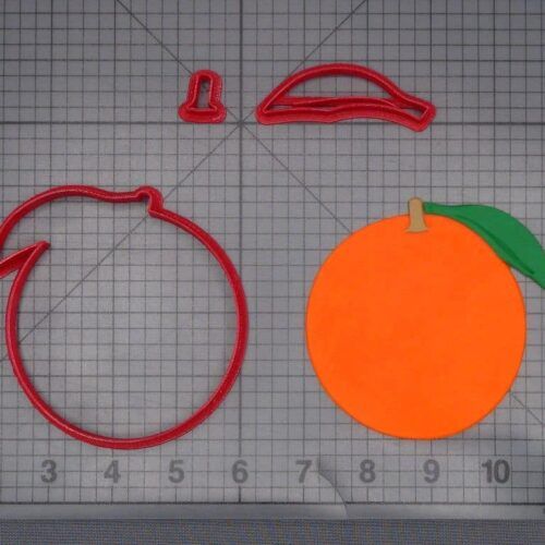 Orange 266-K261 Cookie Cutter Set