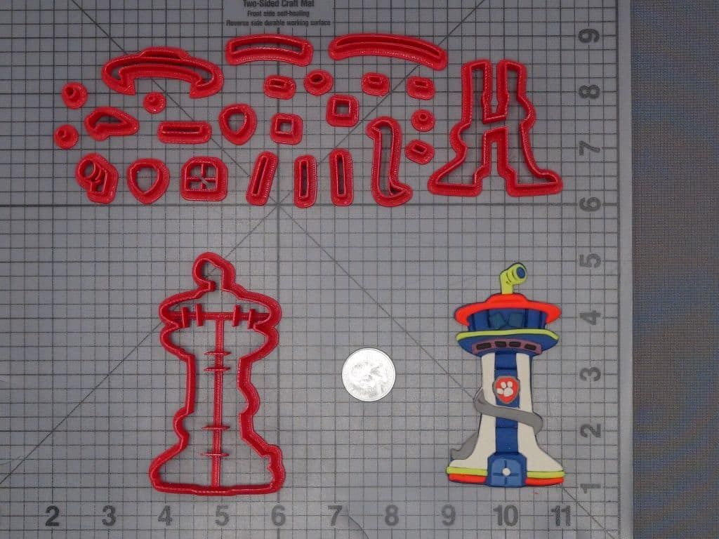 Paw Patrol Tower 266-K031 Cookie Cutter Set