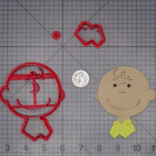 Peanuts - Charlie Brown 266-K214 Cookie Cutter Set