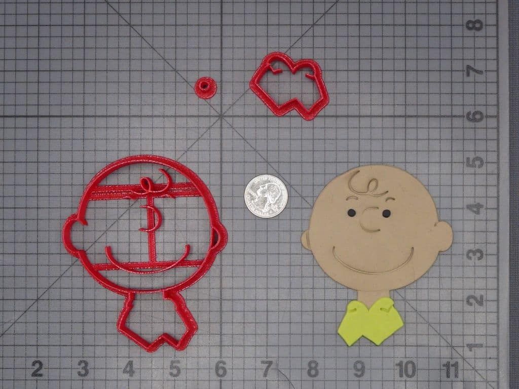 Peanuts - Charlie Brown 266-K214 Cookie Cutter Set