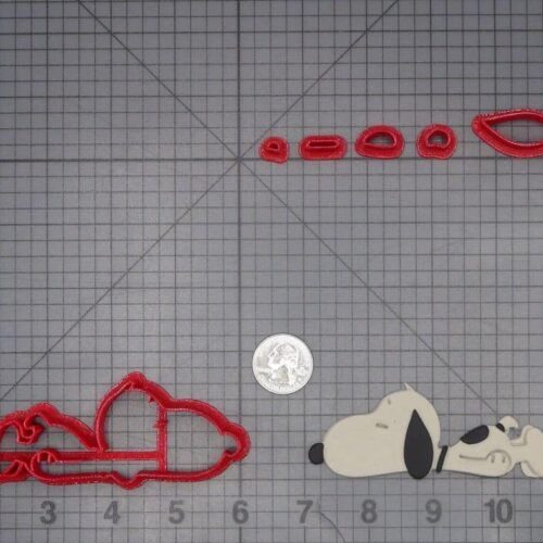 Peanuts - Snoopy Laying Down 266-K246 Cookie Cutter Set