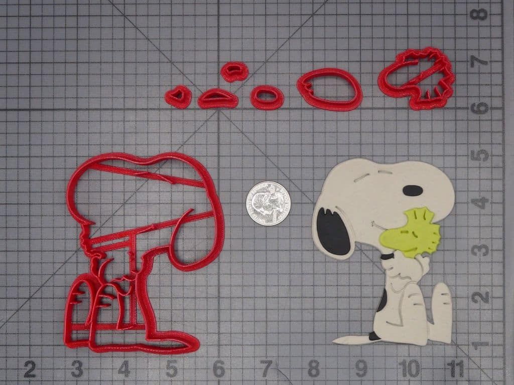 Peanuts - Snoopy and Woodstock 266-K281 Cookie Cutter Set